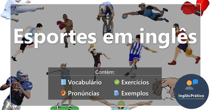 Esportes em inglês com atividades - Inglês Prático
