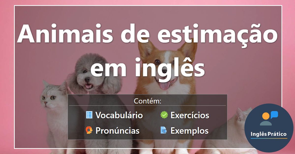 Animais selvagens em inglês com atividades - Inglês Prático