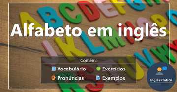 Alfabeto em inglês com pronúncia e exercício - Inglês Prático Alfabeto em inglês com pronúncia e exercício - Inglês Prático