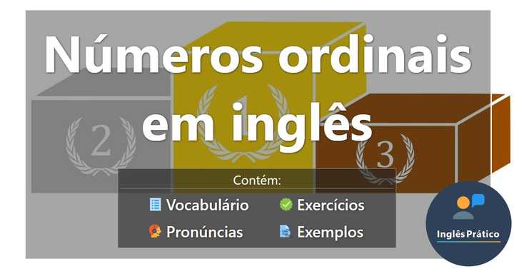 Numbers: os números em inglês - Brasil Escola