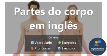 Partes do corpo humano em inglês com atividades - Inglês Prático Partes do corpo humano em inglês com atividades - Inglês Prático
